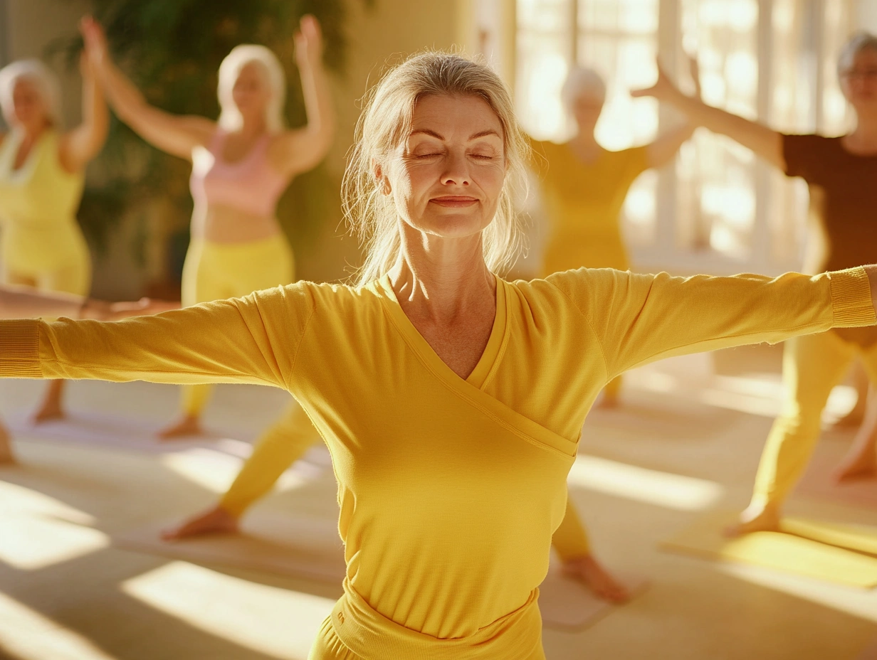 Інструктор zelrik проводить заняття для групи пенсіонерів